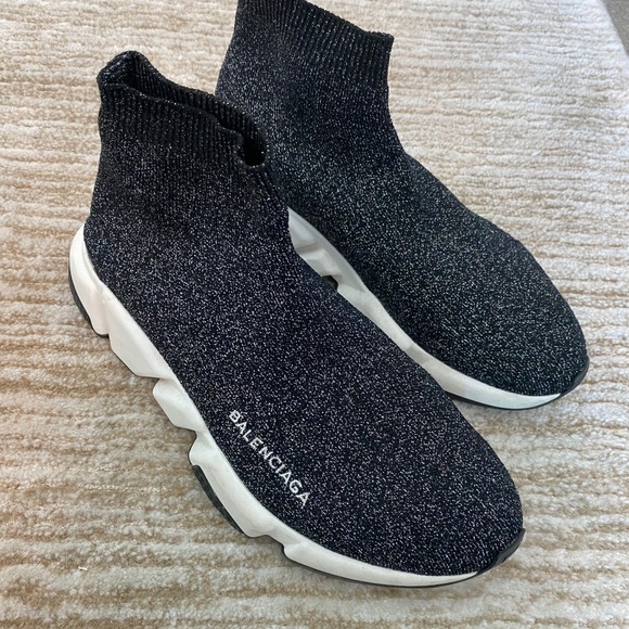 Balenciaga sneakers glitter size 8,5 - Picture 3 of 3